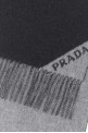 Charcoal cashmere scarf PRADA (2FS0552COO) Charcoal cashmere scarf PRADA (2FS0552COO)