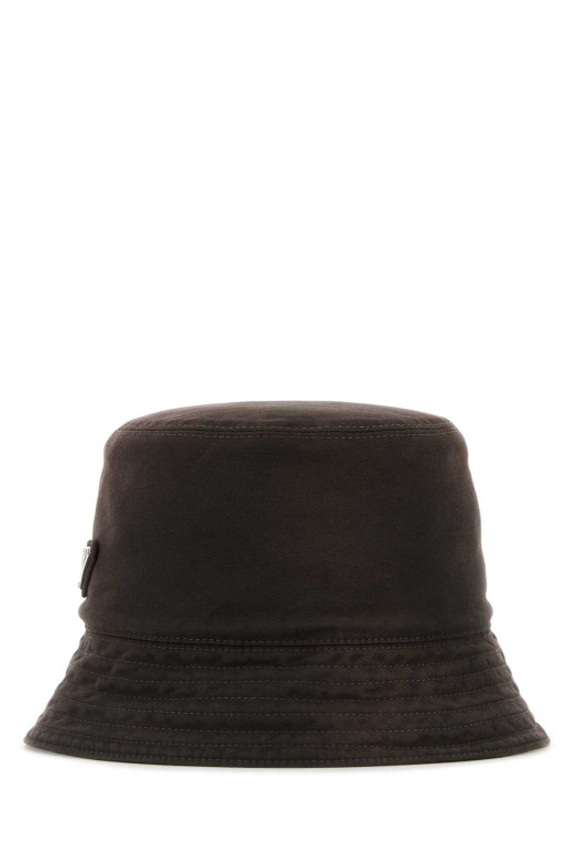 Brown cotton bucket hat PRADA (2HC13716IF) Brown cotton bucket hat PRADA (2HC13716IF)