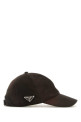 Brown cotton baseball cap PRADA (2HC27416IF) Brown cotton baseball cap PRADA (2HC27416IF)