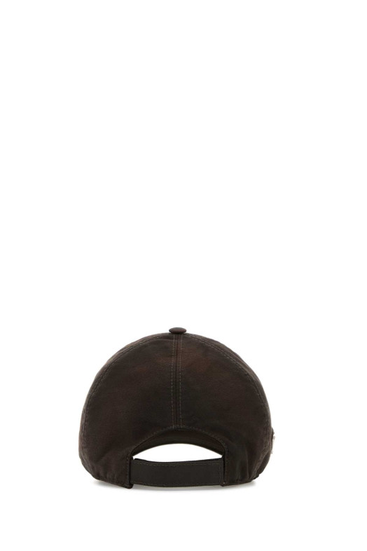 Brown cotton baseball cap PRADA (2HC27416IF) Brown cotton baseball cap PRADA (2HC27416IF)