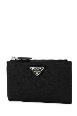 Black leather card holder Black PRADA (2MC0862E54) Black leather card holder Black PRADA (2MC0862E54)