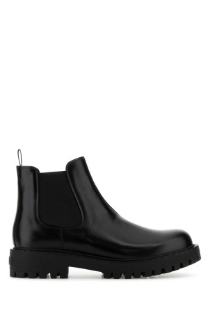 Black leather ankle boots Black PRADA (2TE211FG001B4L)