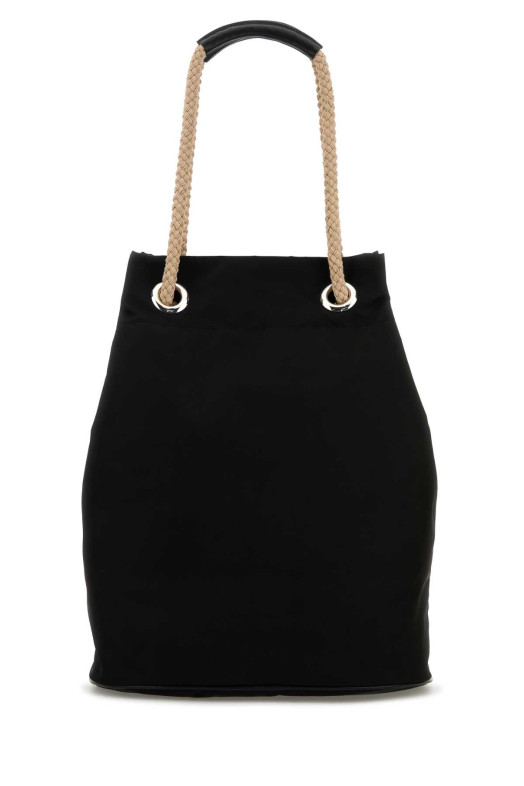 Black Re-Nylon shopping bag Black PRADA (2VG1332HG8)