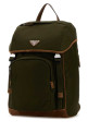 Olive green Re-Nylon backpack PRADA (2VZ135VHBF384)