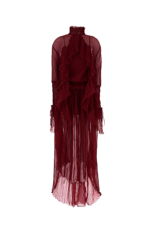 Red chiffon dress BLUMARINE (4A327A) Red chiffon dress BLUMARINE (4A327A)