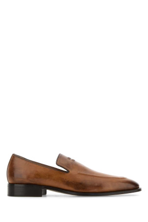Caramel leather loafers MIU MIU (5D545EFA020537) Caramel leather loafers MIU MIU (5D545EFA020537)