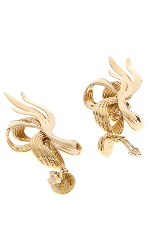 Золотые металлические серьги MIU MIU (5IO3202IEV)