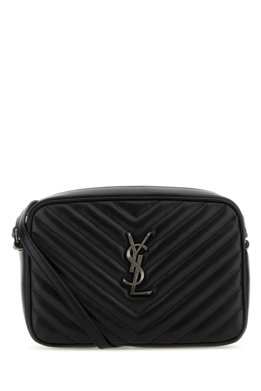 Black leather crossbody bag Black SAINT LAURENT (761554DV704)