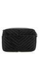 Black leather crossbody bag Black SAINT LAURENT (761554DV704)