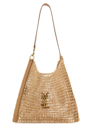 Бежевая сумка для покупок Oxalis из рафии и кожи SAINT LAURENT (773984GAAEB) Бежевая сумка для покупок Oxalis из рафии и кожи SAINT LAURENT (773984GAAEB)