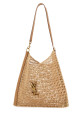 Бежевая сумка для покупок Oxalis из рафии и кожи SAINT LAURENT (773984GAAEB) Бежевая сумка для покупок Oxalis из рафии и кожи SAINT LAURENT (773984GAAEB)