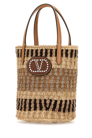 Вышитая сумка-ведро из рафии VALENTINO GARAVANI (7W2B0R77CFS) Вышитая сумка-ведро из рафии VALENTINO GARAVANI (7W2B0R77CFS)