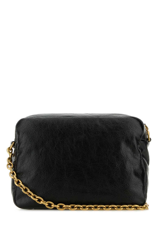 Black leather small Monaco crossbody bag Black BALENCIAGA (8064582AAR8) Black leather small Monaco crossbody bag Black BALENCIAGA (8064582AAR8)