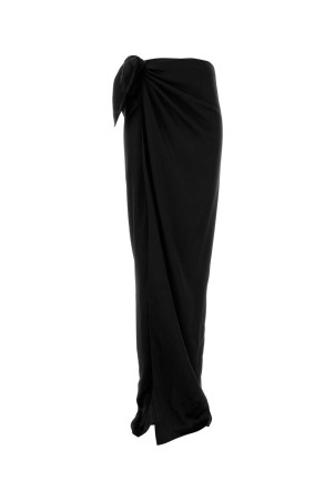 Black satin skirt Black BALENCIAGA (807478TLO28) Black satin skirt Black BALENCIAGA (807478TLO28)