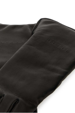 Black leather gloves GUCCI (8355813SAJN) Black leather gloves GUCCI (8355813SAJN)