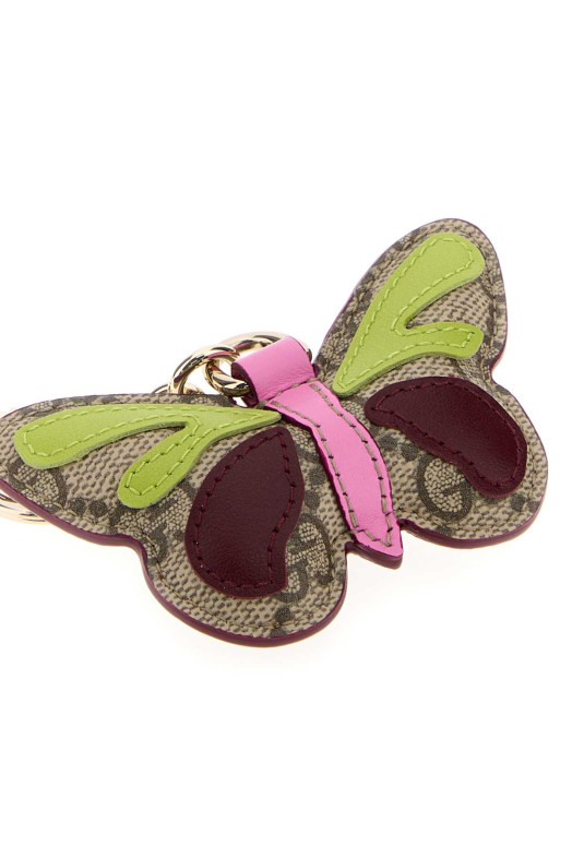 Multicolor leather key ring GUCCI (837346JAAI1) Multicolor leather key ring GUCCI (837346JAAI1)