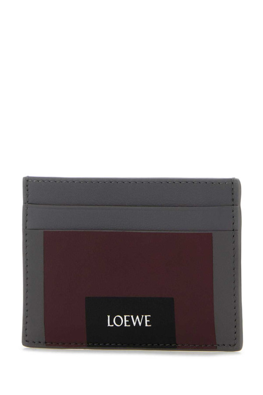 Многоцветный кожаный держатель для карт LOEWE x Josef and Anni Albers из кожи наппа LOEWE (C643322X52) Многоцветный кожаный держатель для карт LOEWE x Josef and Anni Albers из кожи наппа LOEWE (C643322X52)