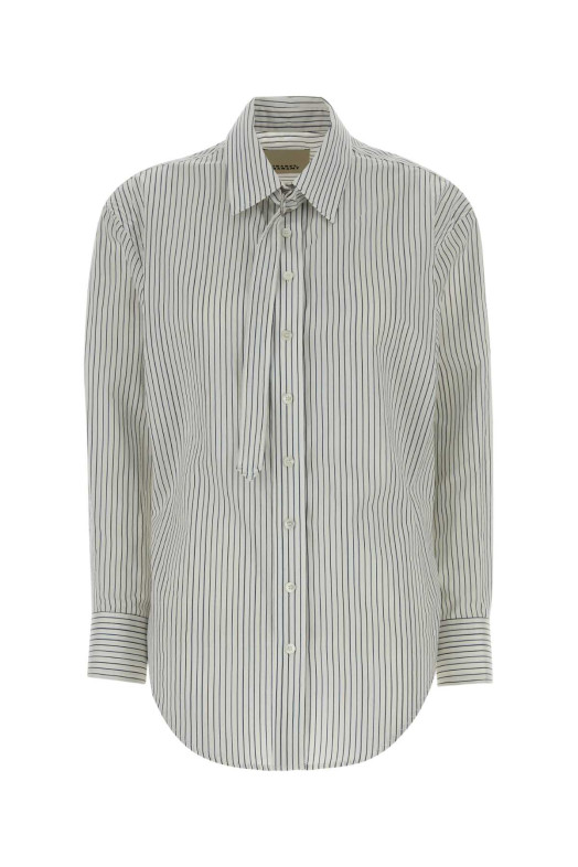 Embroidered poplin Aurora shirt ISABEL MARANT (CH0262FAC4I01I) Embroidered poplin Aurora shirt ISABEL MARANT (CH0262FAC4I01I)