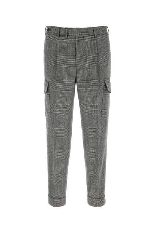 Embroidered stretch wool blend pant PT TORINO (COZFCGZL0CL1RG26)