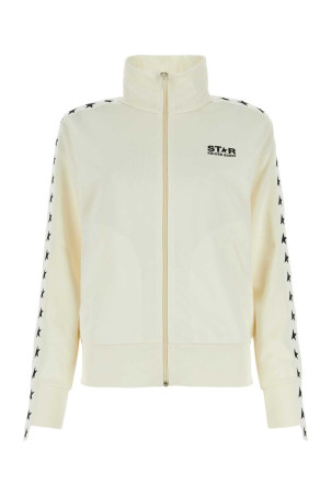 Ivory polyester Denise sweatshirt GOLDEN GOOSE DELUXE BRAND (GWP00875P000520) Ivory polyester Denise sweatshirt GOLDEN GOOSE DELUXE BRAND (GWP00875P000520)