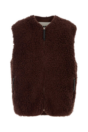 Chocolate teddy vest JIL SANDER (J47FB0116J20088) Chocolate teddy vest JIL SANDER (J47FB0116J20088)