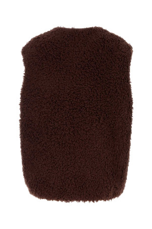 Chocolate teddy vest JIL SANDER (J47FB0116J20088) Chocolate teddy vest JIL SANDER (J47FB0116J20088)