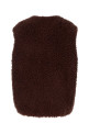 Chocolate teddy vest JIL SANDER (J47FB0116J20088) Chocolate teddy vest JIL SANDER (J47FB0116J20088)