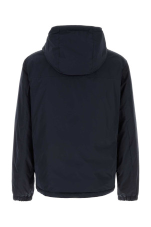 Midnight blue polyester Nohedes down jacket Blue MONCLER (K20911A00140549MF) Midnight blue polyester Nohedes down jacket Blue MONCLER (K20911A00140549MF)