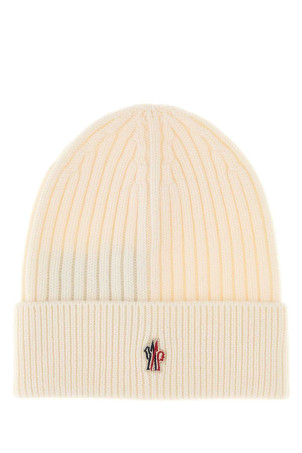 Ivory wool beanie hat Multicolor MONCLER GRENOBLE (K20973B0000704761) Ivory wool beanie hat Multicolor MONCLER GRENOBLE (K20973B0000704761)