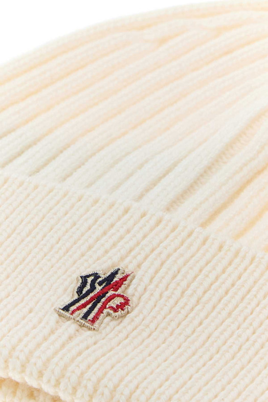 Ivory wool beanie hat Multicolor MONCLER GRENOBLE (K20973B0000704761) Ivory wool beanie hat Multicolor MONCLER GRENOBLE (K20973B0000704761)