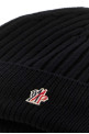 Black wool beanie hat Black MONCLER GRENOBLE (K20973B0000704761) Black wool beanie hat Black MONCLER GRENOBLE (K20973B0000704761)