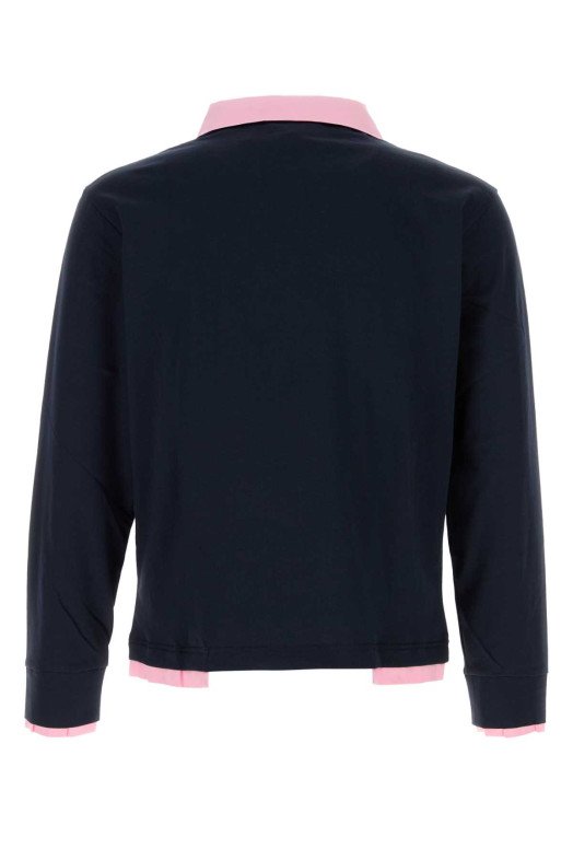 Черная хлопковая рубашка-поло Luis GIMAGUAS (LUISLSPOLO) Черная хлопковая рубашка-поло Luis GIMAGUAS (LUISLSPOLO)