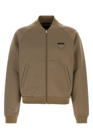 Mud stretch nylon sweatshirt PRADA (UJL40CSOOO1TQX) Mud stretch nylon sweatshirt PRADA (UJL40CSOOO1TQX)