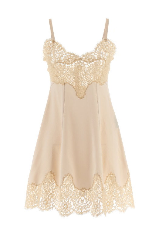 DOLCE & GABBANA 'lingerie' платье Розовое F60FGTFURAGF0600