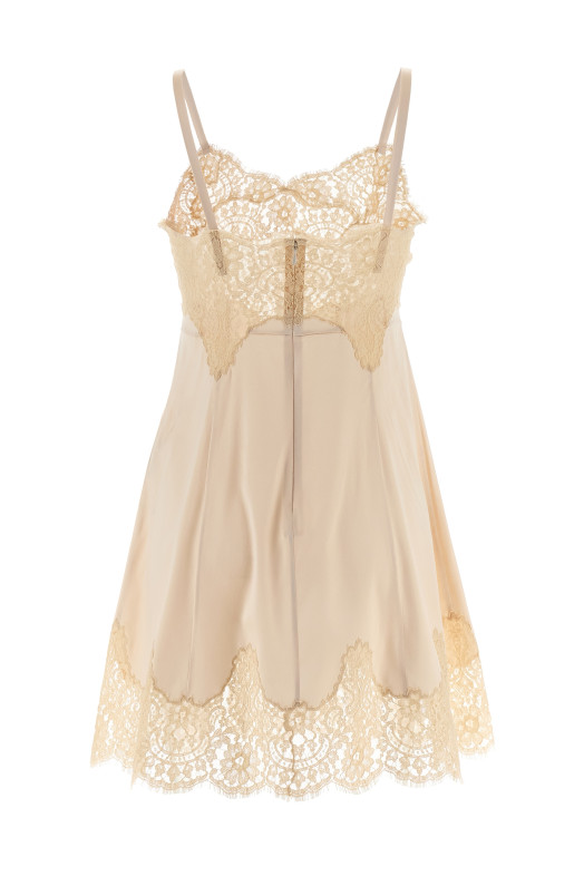 DOLCE & GABBANA 'lingerie' платье Розовое F60FGTFURAGF0600