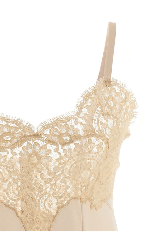 DOLCE & GABBANA 'lingerie' платье Розовое F60FGTFURAGF0600