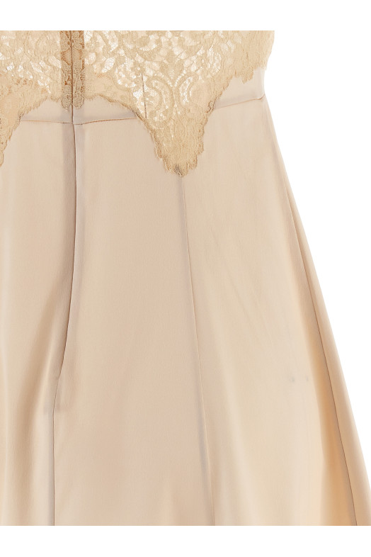 DOLCE & GABBANA 'lingerie' платье Розовое F60FGTFURAGF0600