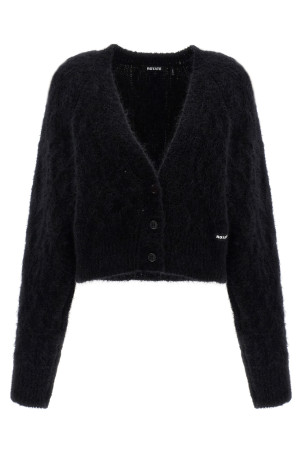 'Flufy Knit' cardigan Black 'Flufy Knit' cardigan Black