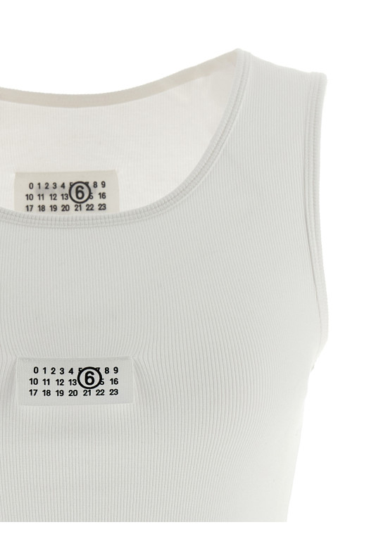 Майка «Numeric Signature MM6» Белая S52NL0075M20054101 Майка «Numeric Signature MM6» Белая S52NL0075M20054101