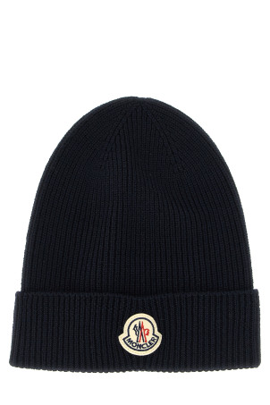 Вовняна шапка Синя MONCLER K20913B70500A9342742 Вовняна шапка Синя MONCLER K20913B70500A9342742