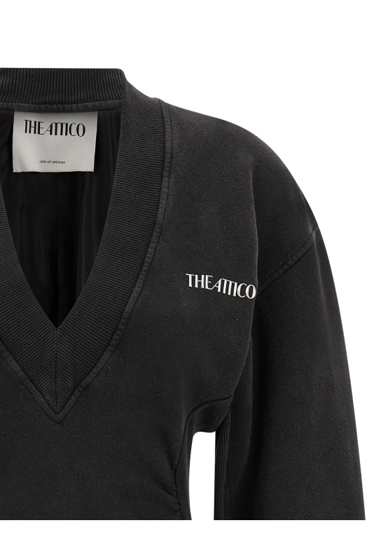 Sweatshirt dress Black Sweatshirt dress Black