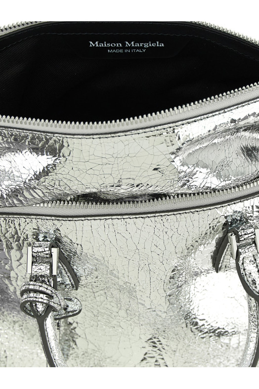 Мини-сумочка «5AC Classique» серебристого цвета SB1WG0075P5016H7730