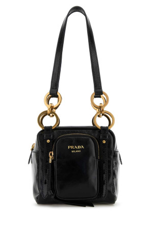 Black mini Prada Dangle handbag Black PRADA (1BB1372CYR) Black mini Prada Dangle handbag Black PRADA (1BB1372CYR)