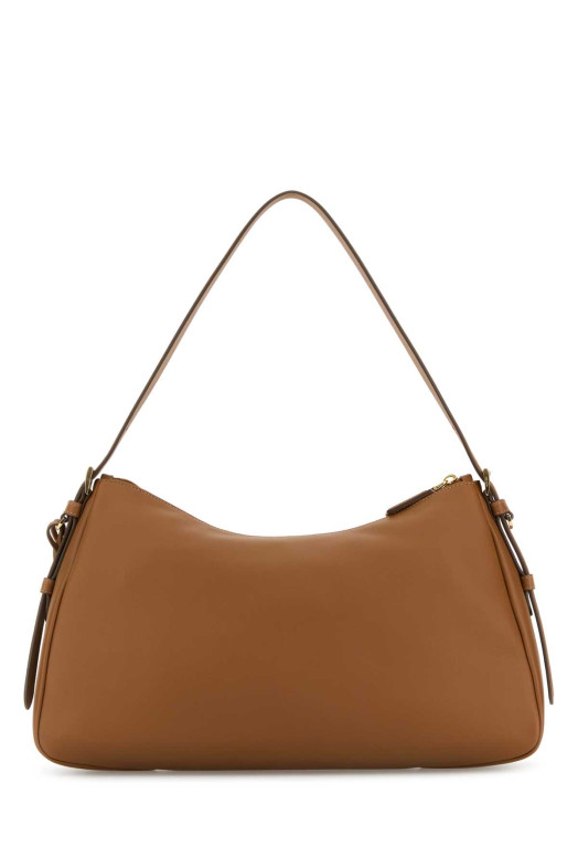 Кожаная сумка через плечо цвета карамель PRADA (1BC228VLVM2CYS) Кожаная сумка через плечо цвета карамель PRADA (1BC228VLVM2CYS)