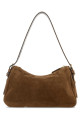 Коричнева замшева середня сумка через плече Aimée PRADA (1BC229VLVM2C4S)