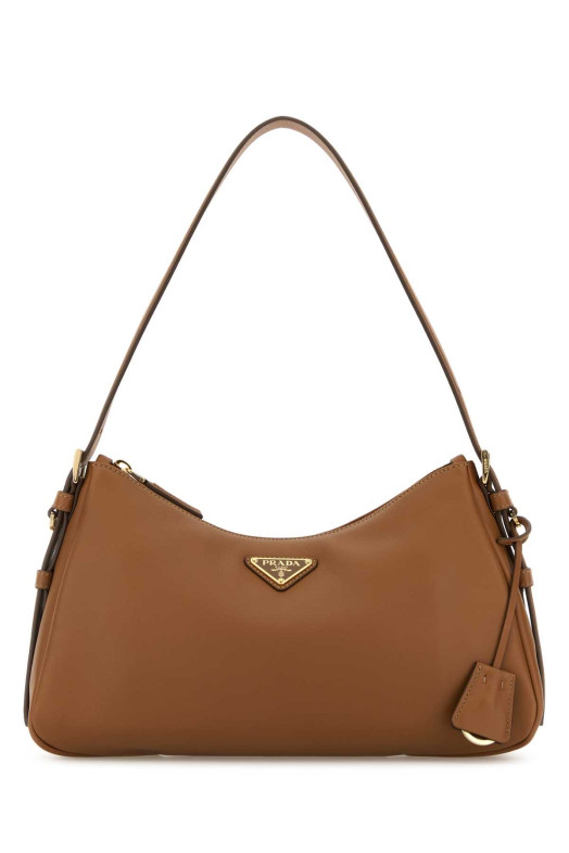 Camel leather medium AimÃ©e shoulder bag PRADA (1BC229VLVM2CYS)
