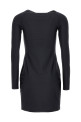 Платье с вырезами и асимметричным подолом, черное COPERNI (COPJS18545BLACK) Платье с вырезами и асимметричным подолом, черное COPERNI (COPJS18545BLACK)