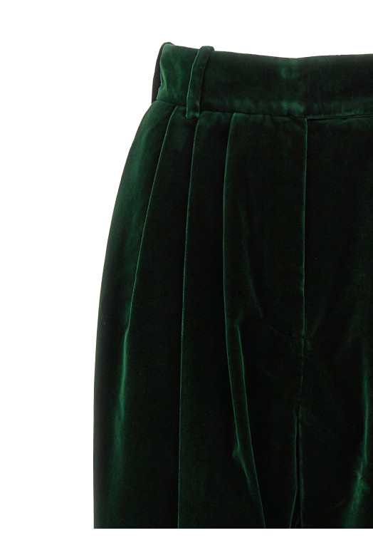 Boyfriend' pants Green