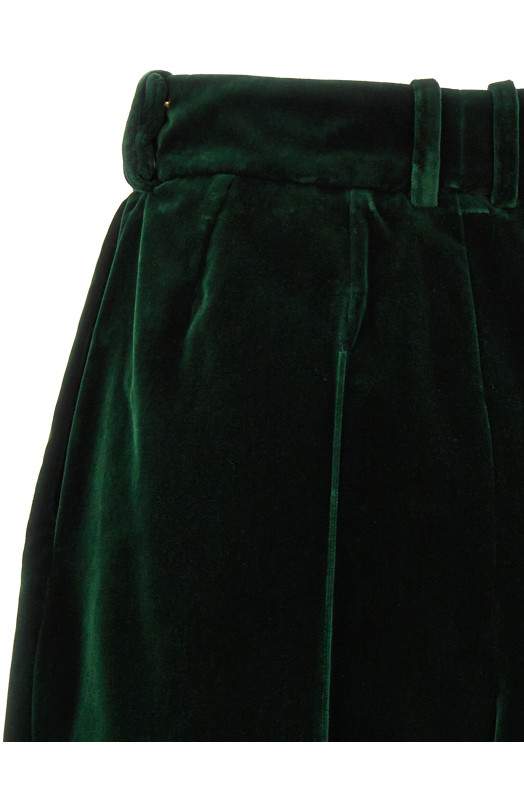 Boyfriend' pants Green