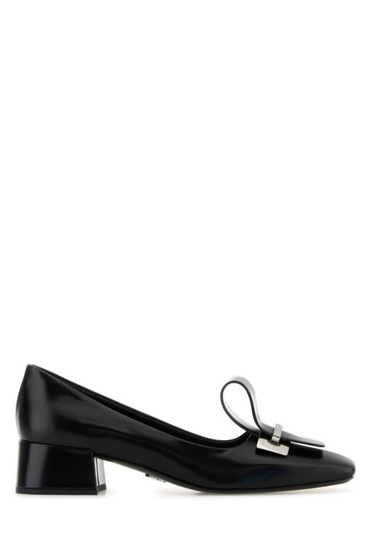 Black leather pumps Black PRADA (1I963NFD035055) Black leather pumps Black PRADA (1I963NFD035055)